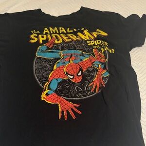 Marvel Black Spider-Man Graphic Tee